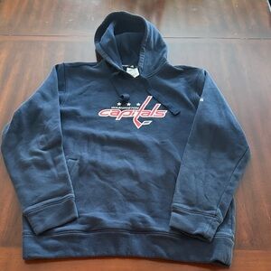 Adidas NHL Washington Capitals Navy Blue Hoodie